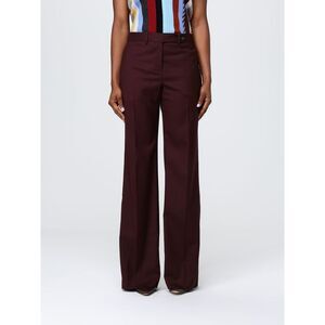 Paul Smith Pants Woman Burgundy
